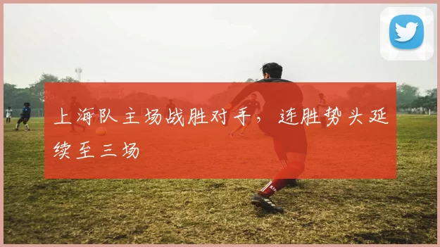 上海队主场战胜对手,连胜势头延续至三场
